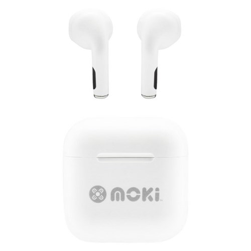 MokiPods Mini True Wireless Stereo Earphones White