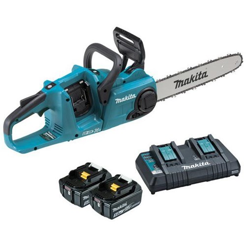 Makita LXT DUC353PT2 36V Chain Saw Kit 14 Inch