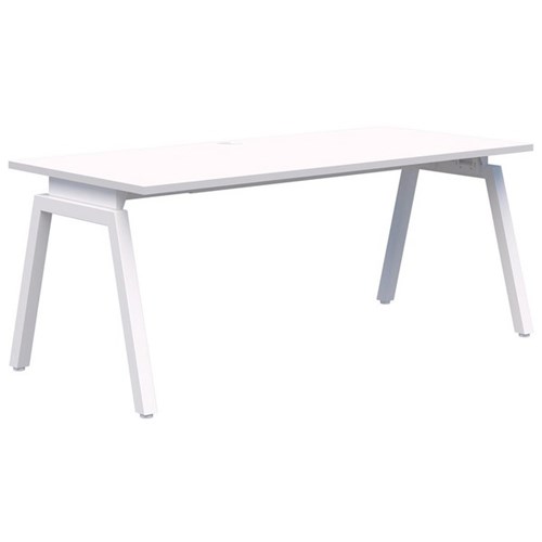 1200x800x725 White Frame/White Top