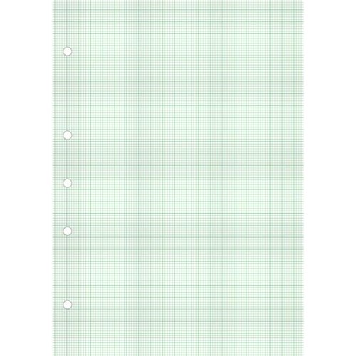 Warwick 14K8 A4 Graph Loose Leaf Refill 2mm Quad 30 Leaves
