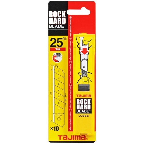 Tajima Cutter Blades 25mm LCB-65, Pack of 10
