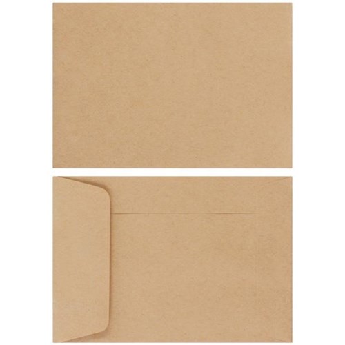 Croxley E4 Wage Envelopes Peel and Seal Manilla 133234, Pack of 100