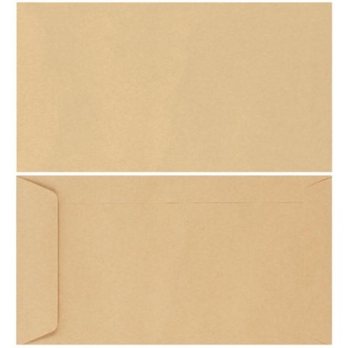 Croxley DLE Pocket Envelopes Peel and Seal Manilla 133277, Box of 500