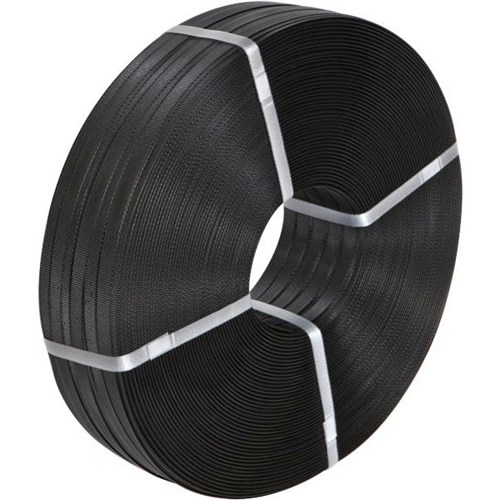 Danband Heavy Duty Plastic Hand Strapping 19mm x 1000m Black