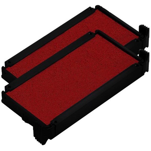 Trodat Printy 4913 Stamp Ink Pad Red, Pack of 2