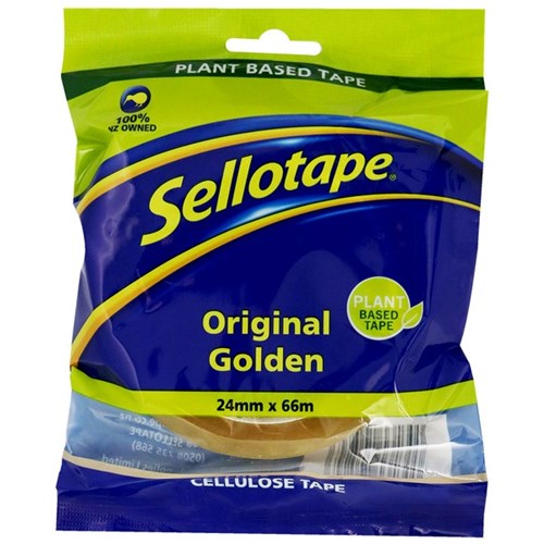 Sellotape 1105 Cellulose Tape 24mm x 66m Clear