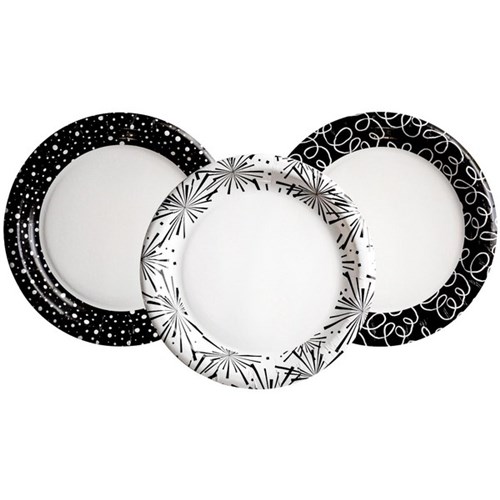 Lily Fiesta Paper Plates 180mm, Pack of 50