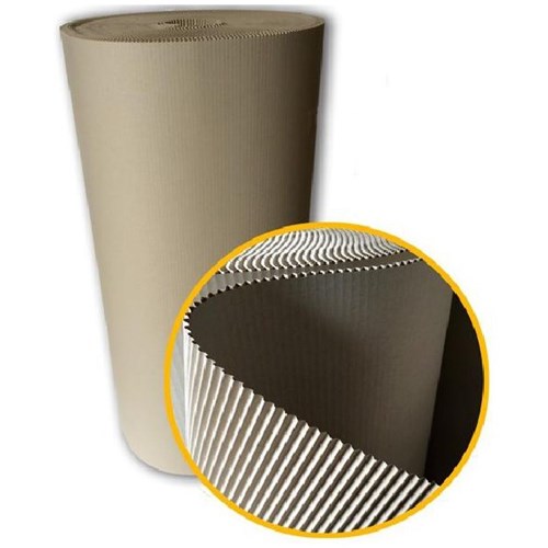 Corrugated Single Face Cardboard Roll B Flute 3mm 150mm x 75m