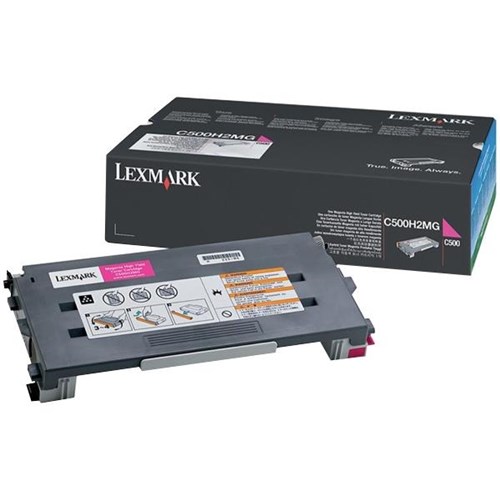 Lexmark C500H2MG Magenta Laser Toner Cartridge