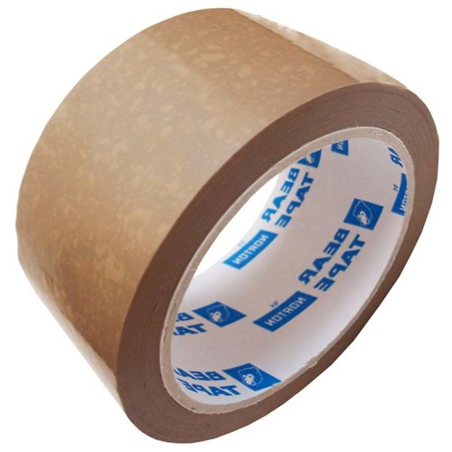 Bear 503 Vinyl Heavy Duty Packaging Tape 48mm x 55m Brown