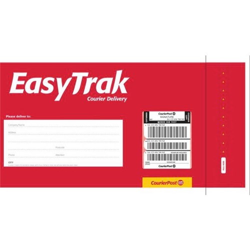 EasyTrak A5 Courier Envelope Signature Required, Pack of 25