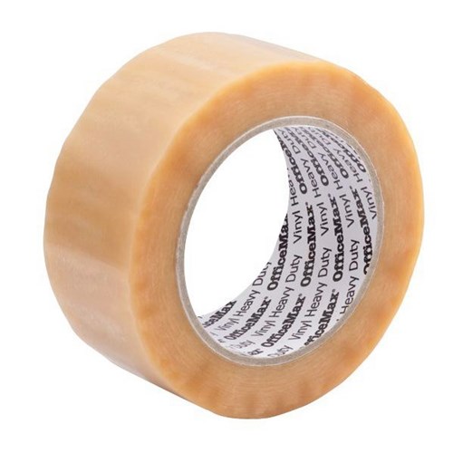 OfficeMax Vinyl Heavy Duty Packaging Tape 48mm x 100m Clear