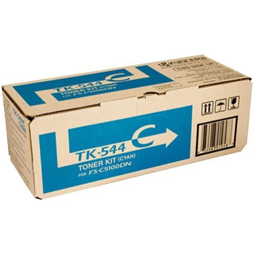 Kyocera TK-544C Cyan Laser Toner Cartridge