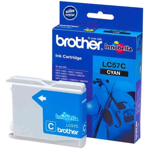 Brother LC57C Cyan Ink Cartridge
