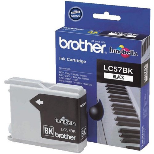 Brother LC57BK Black Ink Cartridge