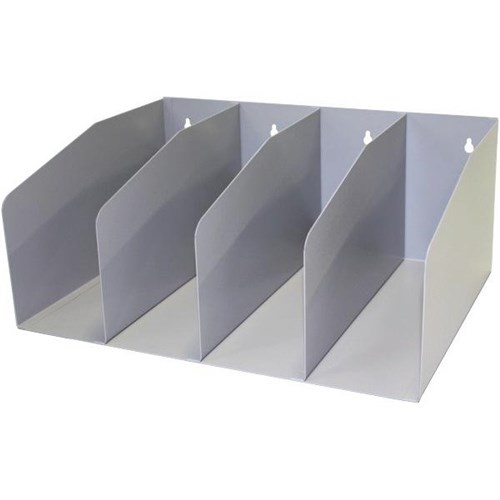 Lever Arch File Storage Unit Grey