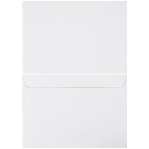 Croxley C4 Wallet Envelopes Tropical Seal White 133322, Box of 250