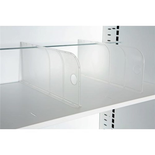 Europlan Polycarbonate Shelf Divider 360x30x150mm