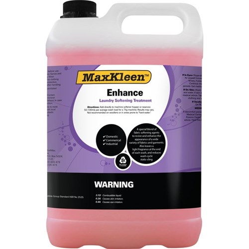 MaxKleen Enhance Laundry Fabric Softener 5L