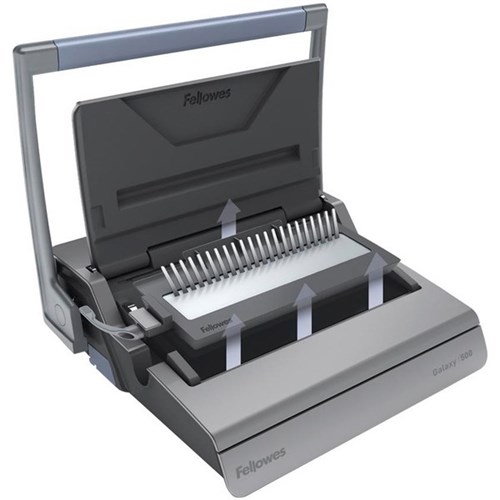 Fellowes Galaxy 500 Manual Plastic Comb Binding Machine Heavy Duty