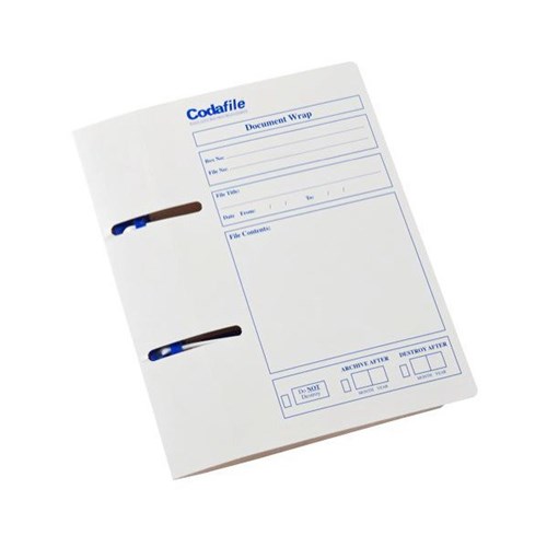 Codafile Document Wraps 156500, Box of 25
