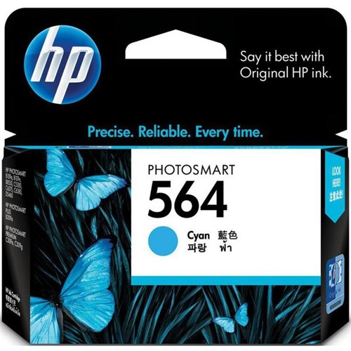 HP 564 Cyan Ink Cartridge CB318WA