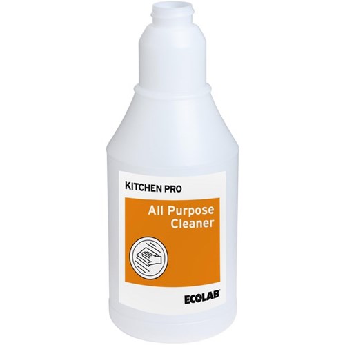 Ecolab Pro All Purpose Kitchen Cleaner Empty Trigger Spray Bottle Only