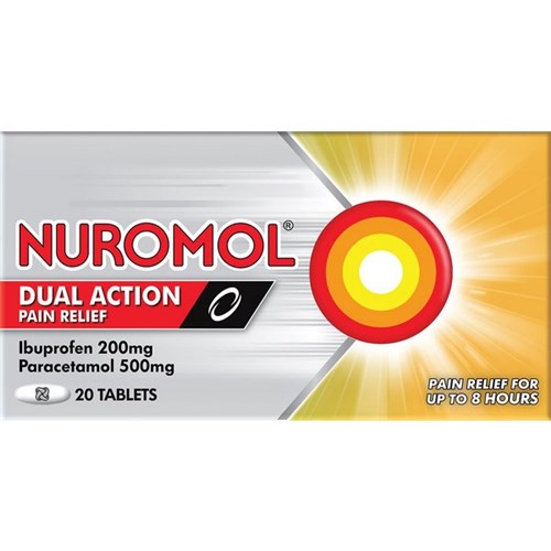 Nuromol Tablets, Pack of 20