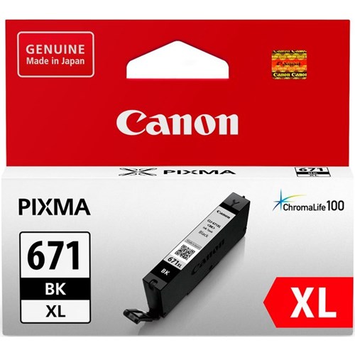 Canon CLI-671XLBK Black Ink Cartridge