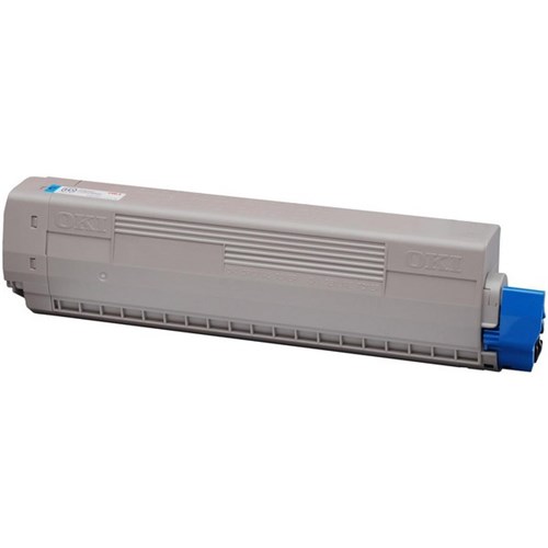 OKI 45862843 Laser Toner Cartridge Cyan