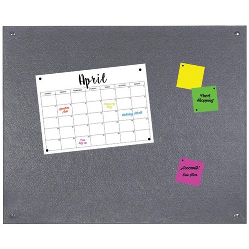 Boyd  PinPanel Noticeboard 900x1200mm Grey