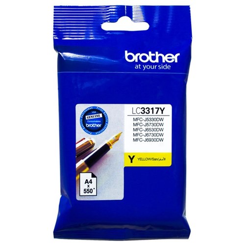 Brother LC3317-Y Yellow Ink Cartridge