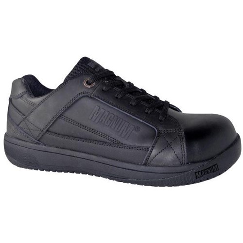 Magnum Mags Safety Shoes Low Leather CT i Anti-Static Size 8 Black