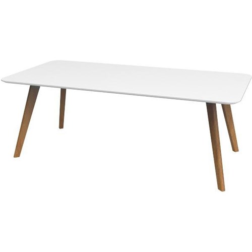 Fiord Meeting Table 2000mm Rectangular Snowdrift/Ash