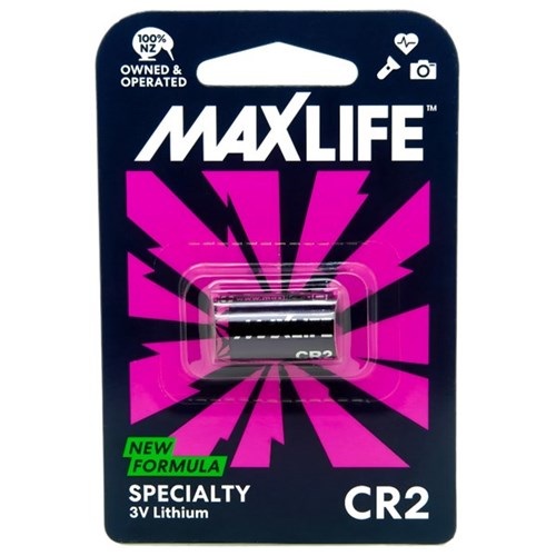 Maxlife CR2 Lithium 3V Speciality Battery