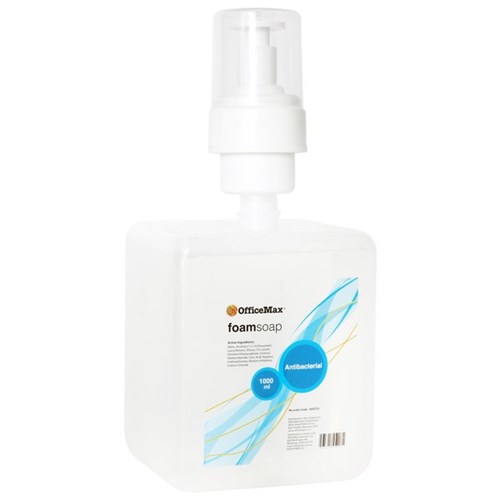 OfficeMax Antibacterial Foam Soap 1L, Carton of 6