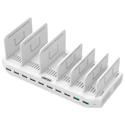 Unitek Smart Charging Station Y-2190A 10 Port USB 96W with Qualcom