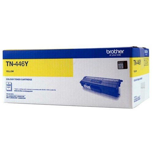 Brother TN-446Y Yellow Laser Toner Cartridge Super High Yield