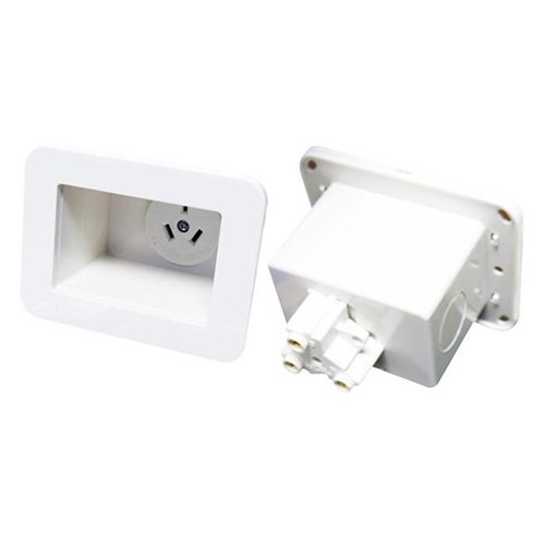 Dynamix Recessed Single Amdex Power Outlet