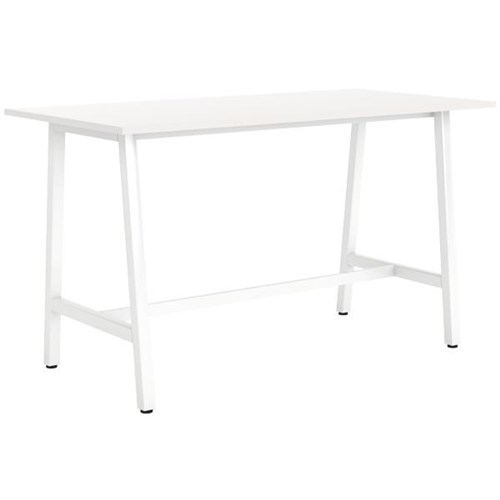 1800x900mm White Top/White Frame