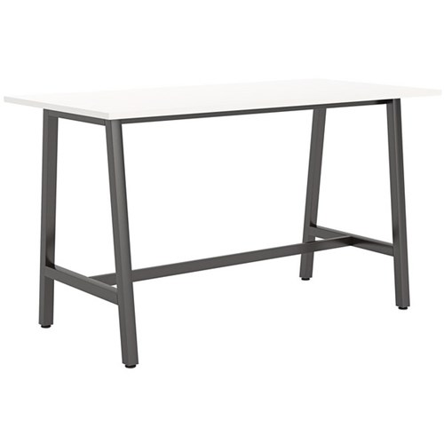 1600x800mm White Top/Black Frame