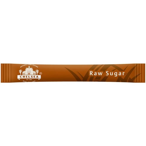 Chelsea Raw Sugar Stick 3gm, Box of 50