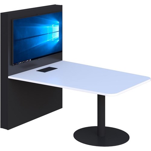 Accent Classic Media Hub 5 User 1500mm Snowdrift/Black