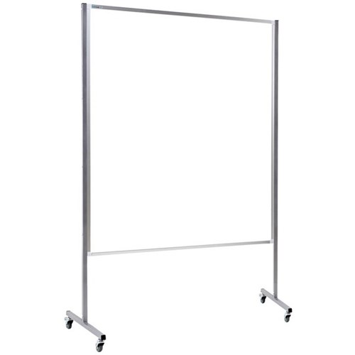 Boyd  Mobile Porcelain Whiteboard Double Sided Fixed 1200 x 1500mm