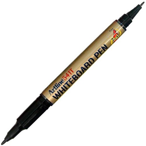 Artline Black 541T Dual Nib Whiteboard Marker