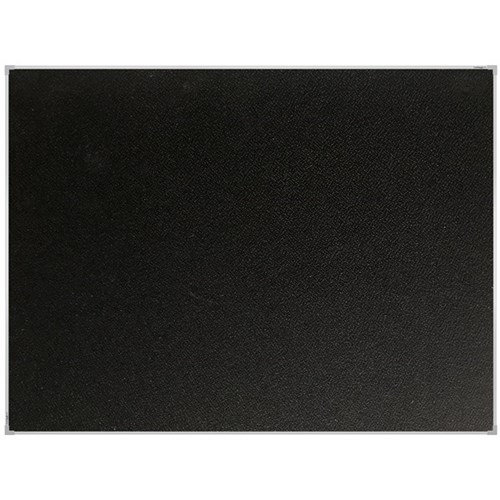 Boyd  Noticeboard 1200x1500mm Black Fabric