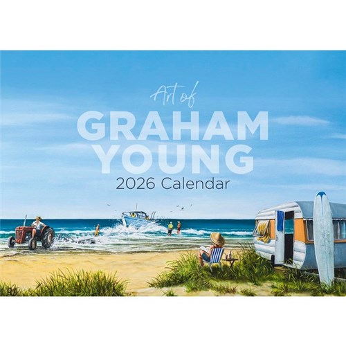 Easy2C Wall Calendar 2026 Art Of Graham Young