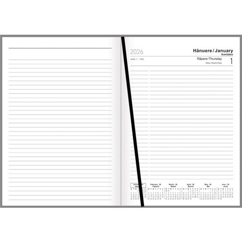 Collins A51 Diary A5 Day Per Page 2026 NZ Birds Assorted Designs