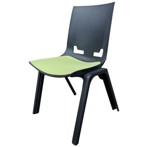 Hitch Stacker Chair Black/Olive