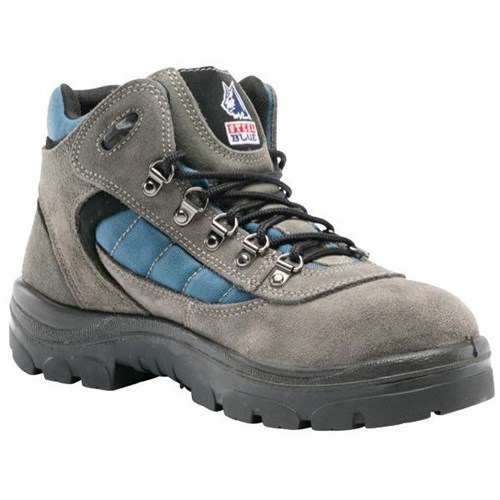 Steel Blue Wagga Safety Boots Lace Up Size 7 Charcoal
